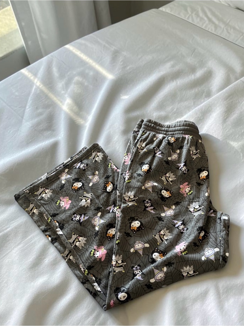 Sanrio Hello Kitty & Friends Gray Jogger Pants